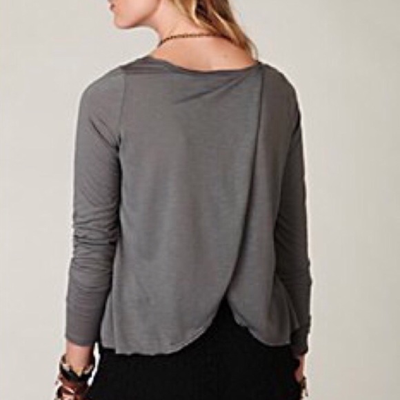 We The Free People Cow Skull Split Back Top - Picture 2 of 8